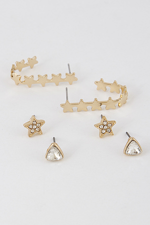 Cute Daily Earring Set 7EBB10